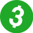 Logo of Web 3 Dollar