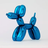 Jeff Koons Balloon Dog (Blue) logo